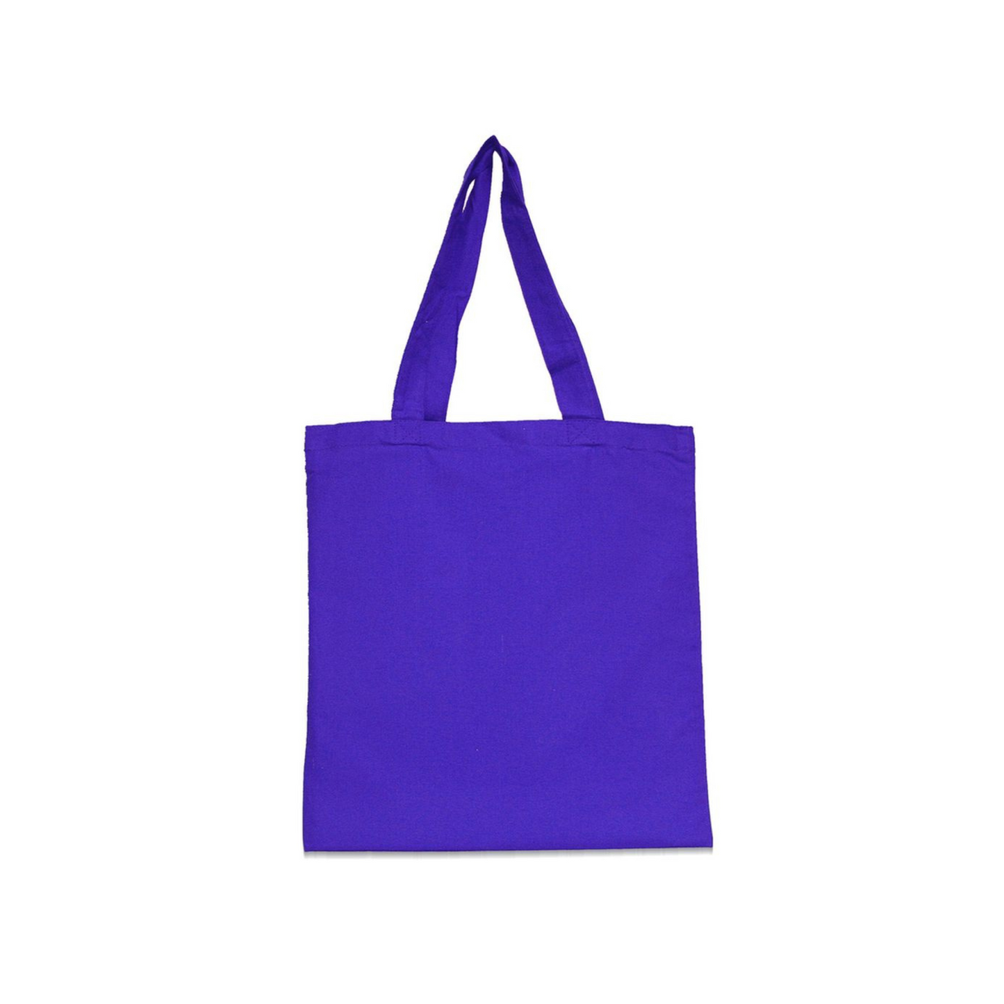 Colorful Canvas Tote Bag Royal Blue