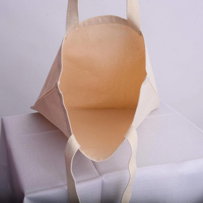 Canvas Totes with Full Gusset open