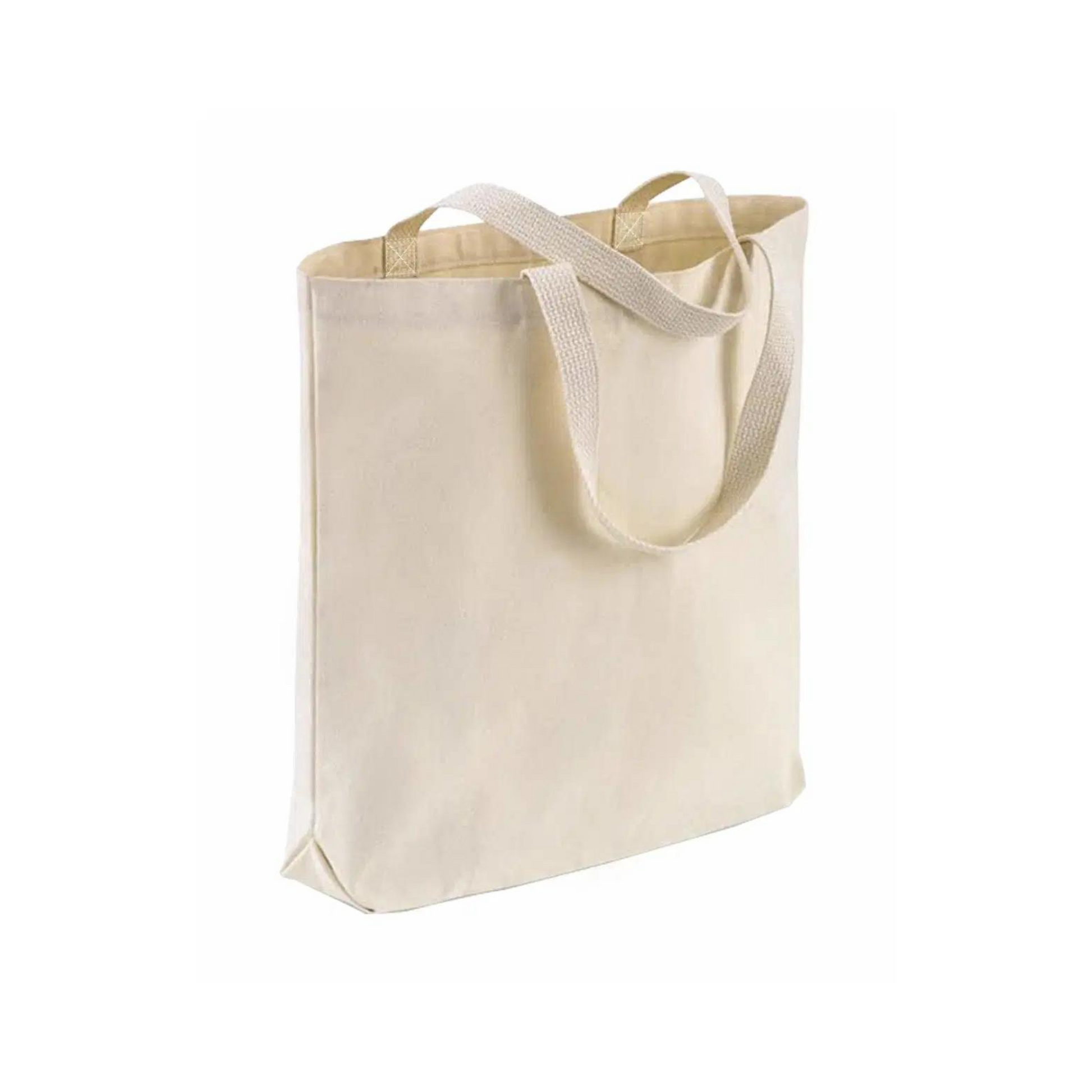 Canvas Totes with Full Gusset side