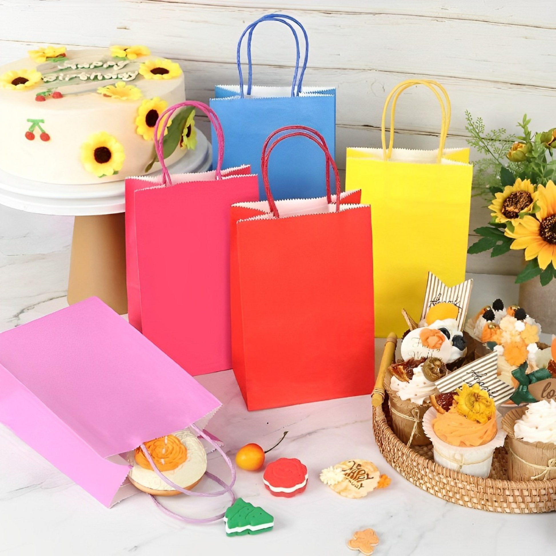 Colored Kraft Paper Bag
