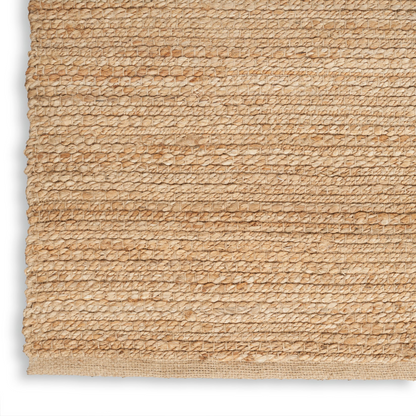Jute Braided Rug Beige