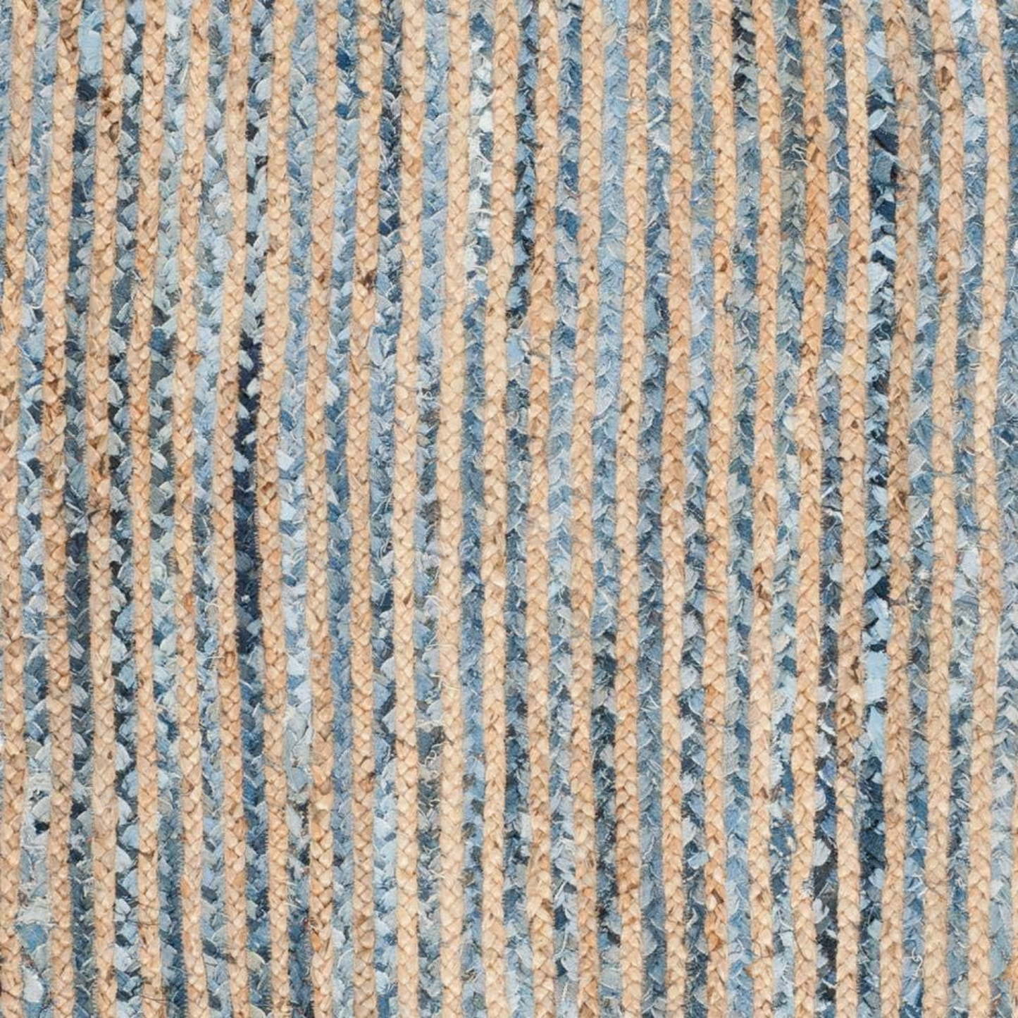 Jute Braided Rug multi color
