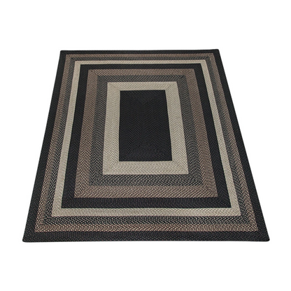 Jute Braided Rug multi color