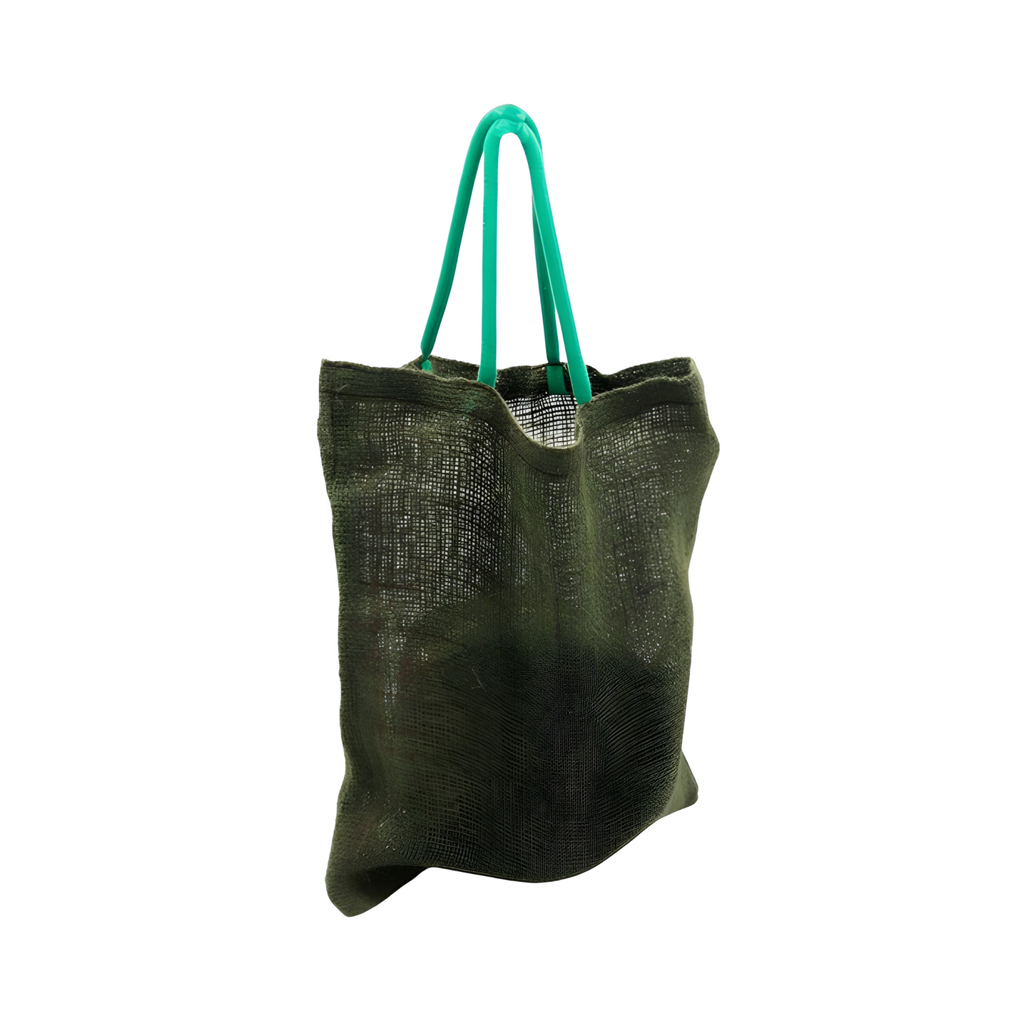 Jute Tote Bag Mini Green
