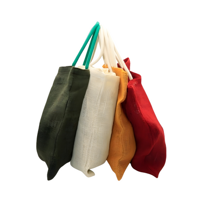 Jute Tote Bag Mini Multi Color