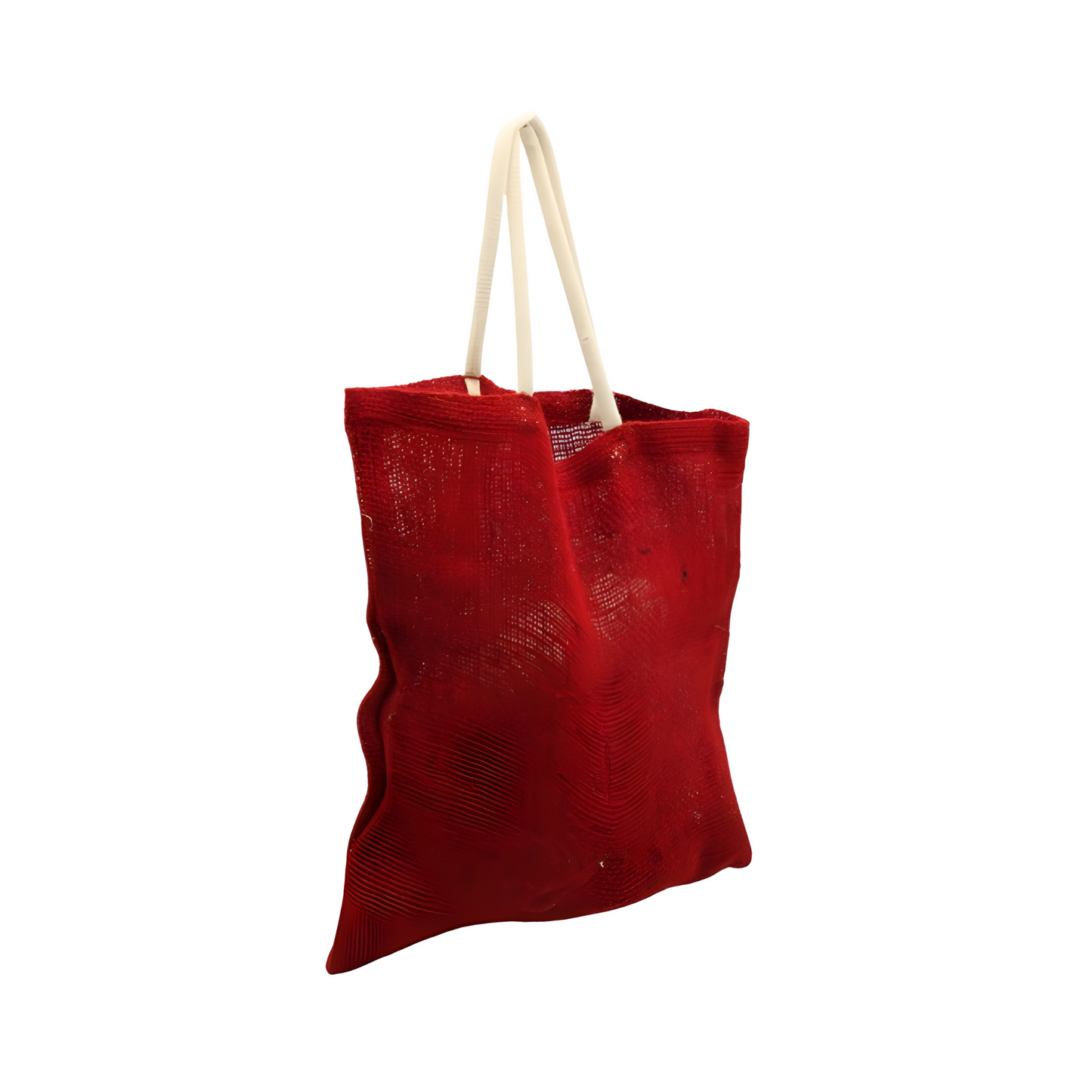 Jute Tote Bag Mini Red