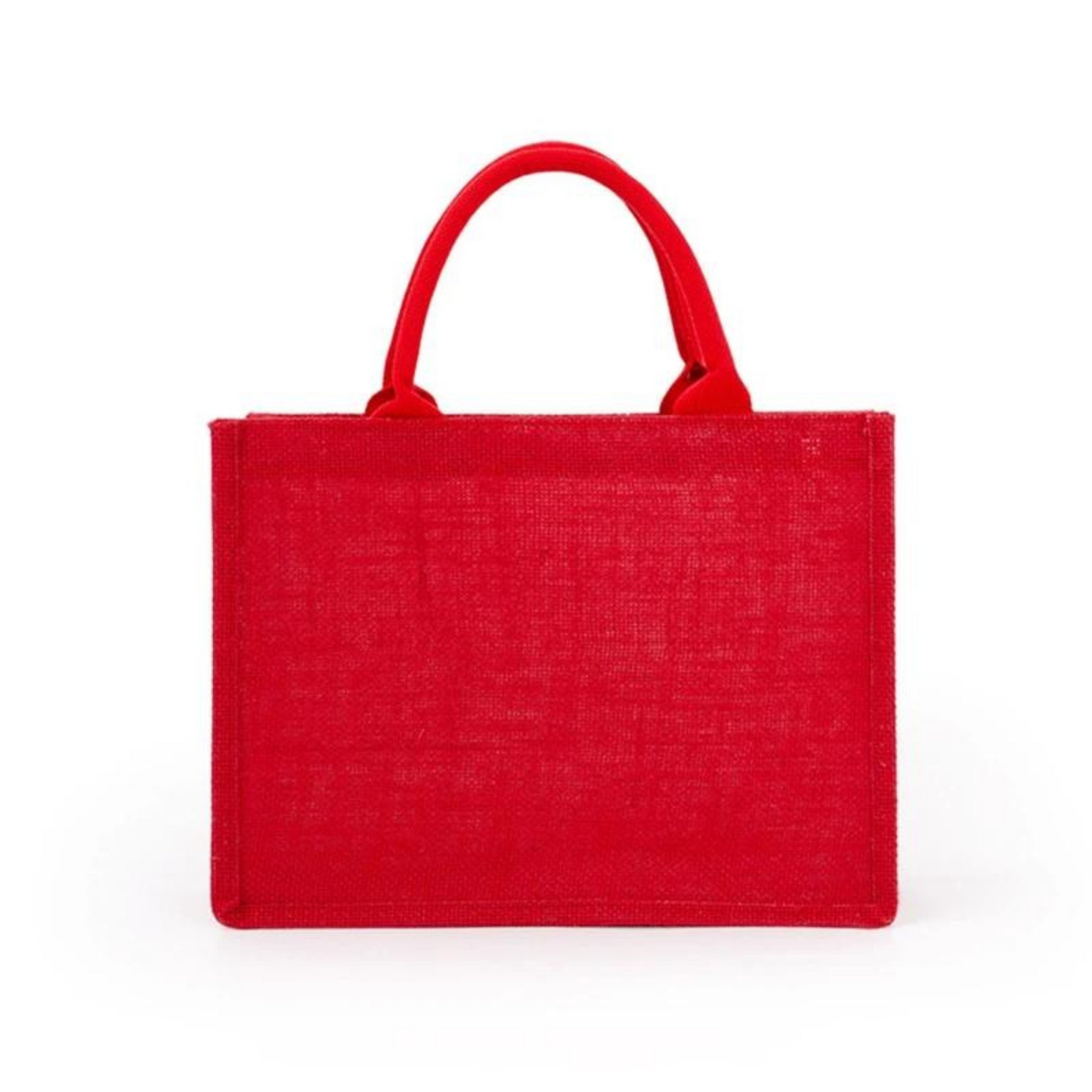 Jute Promotional Bag Red